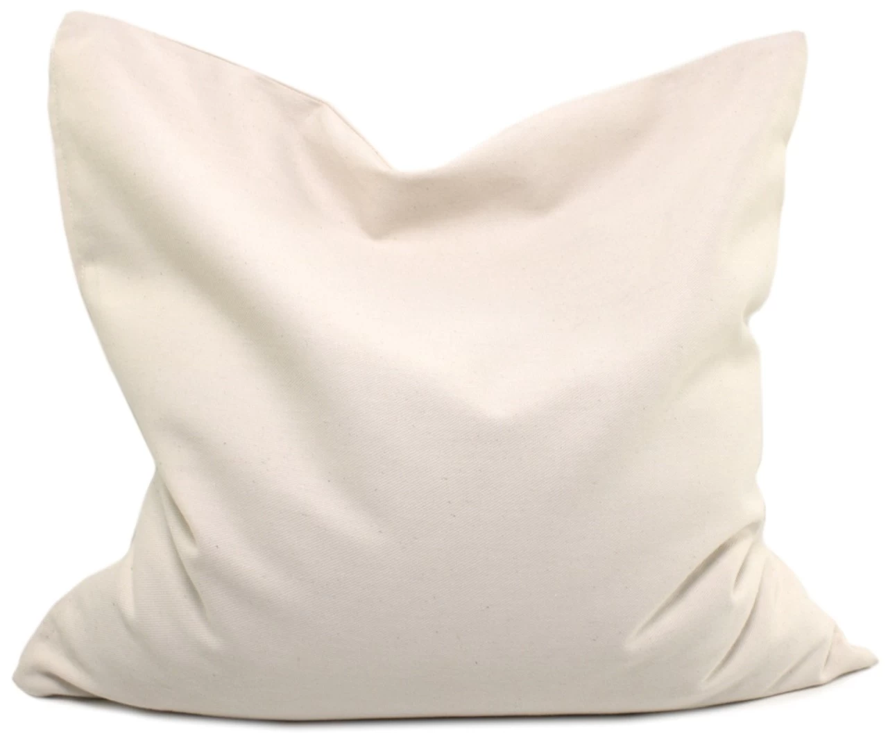 Bio Buchweizenkissen 40x40cm - Köper Rohweiß Direkt Befüllt – Bild 4