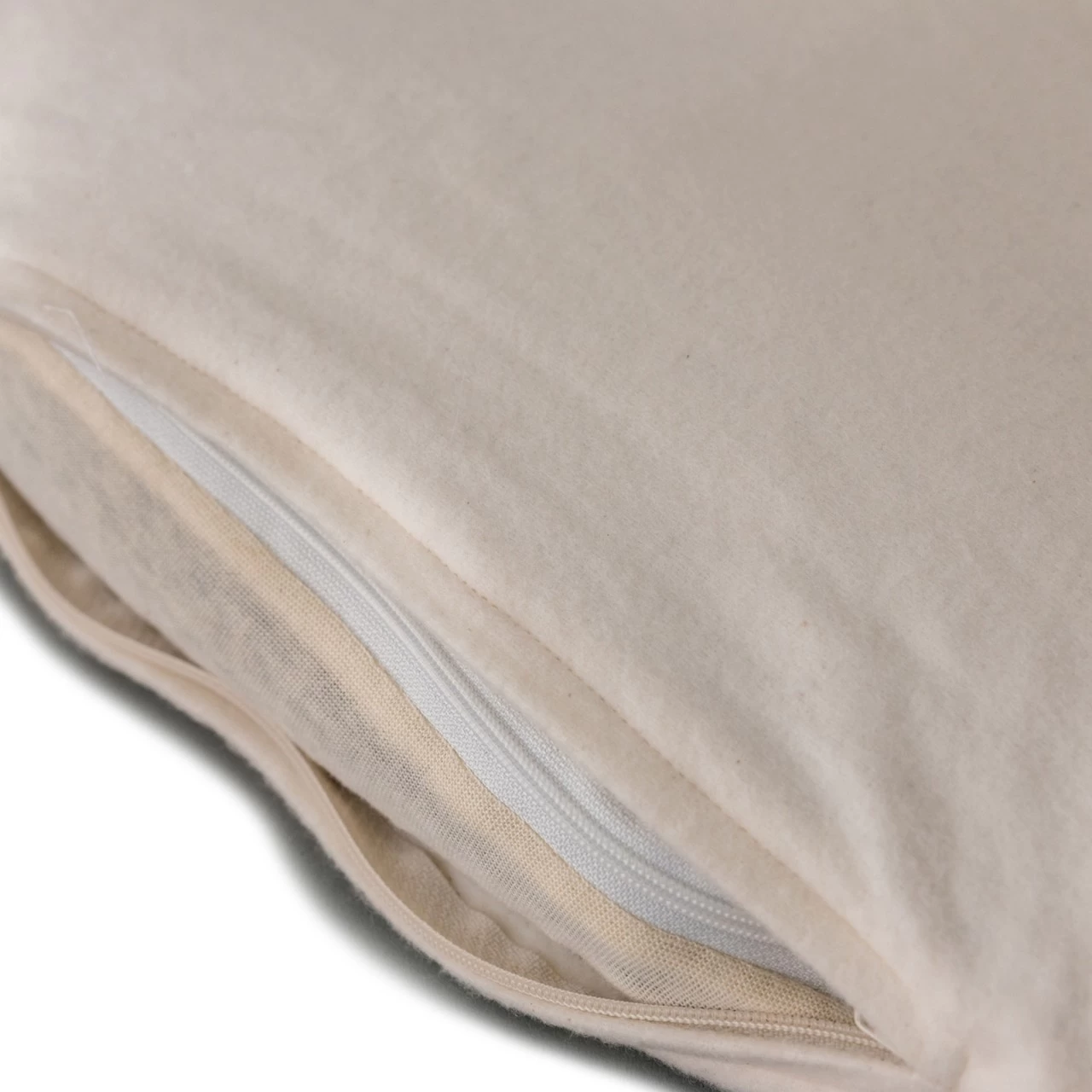 Bio-Bio Dinkelspelzkissen 40x80cm Bioflanell Mit Zusätzlichem Inlett – Bild 3