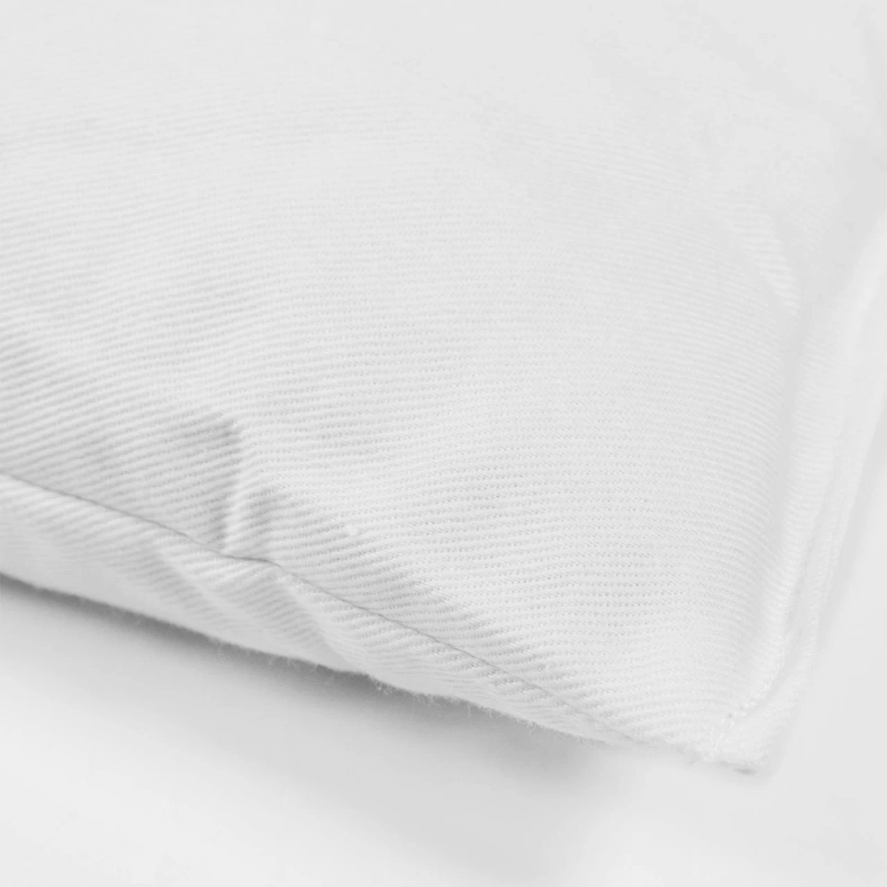 Bio Hirsekissen 40x60cm Weiß Direkt Befüllt – Bild 6