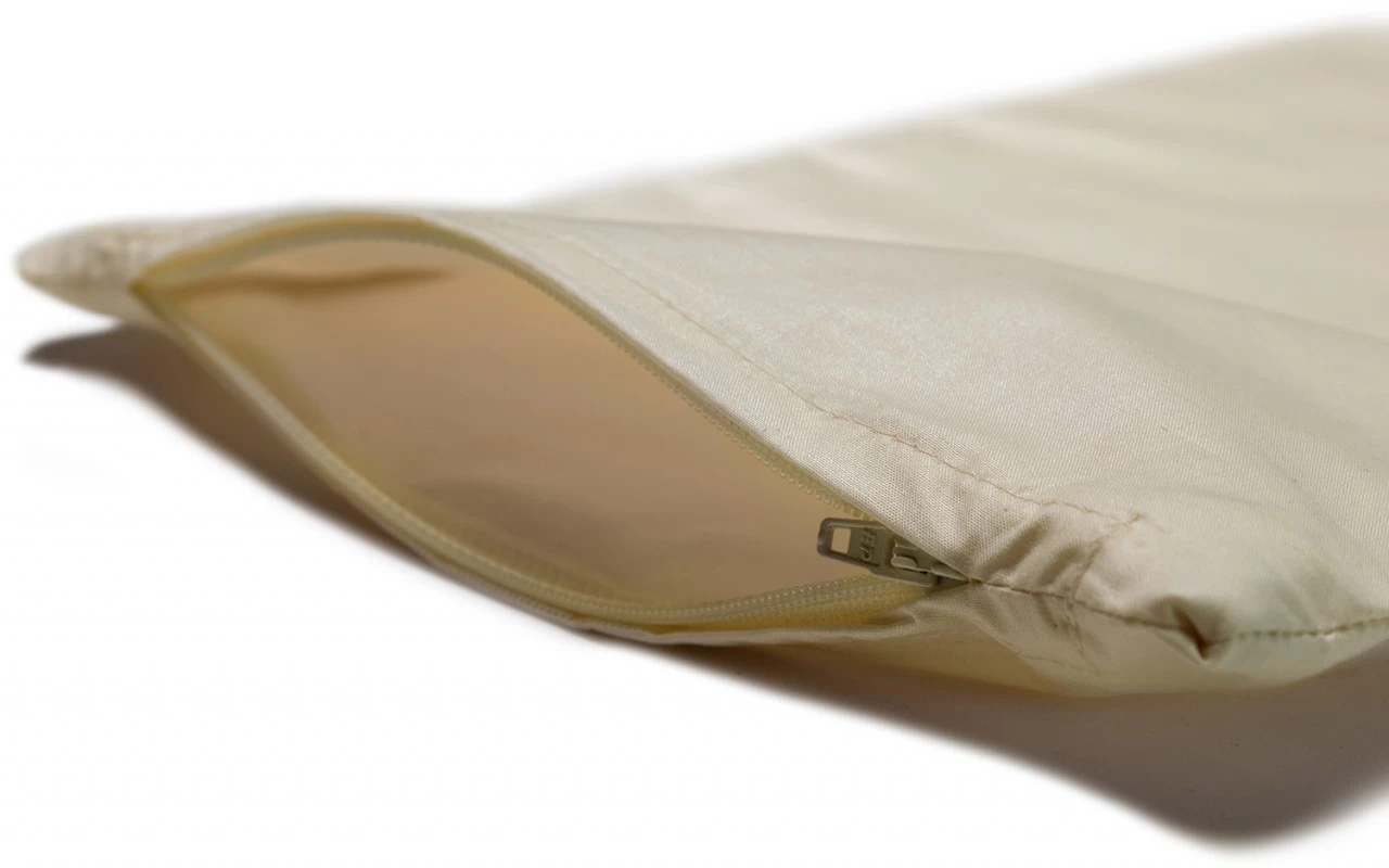 Inlett 30x20cm Bio-Baumwolle Perkal, Mit Reißverschluss – Bild 6