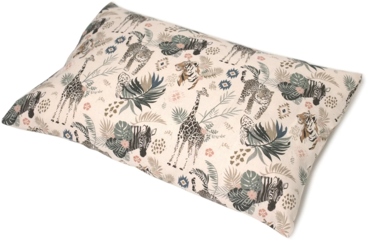 Salbeikissen 30x20 Inlett + Bio-Bezug Wilde Tiere – Bild 5