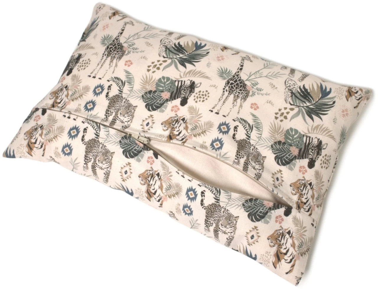 Salbeikissen 30x20 Inlett + Bio-Bezug Wilde Tiere – Bild 4