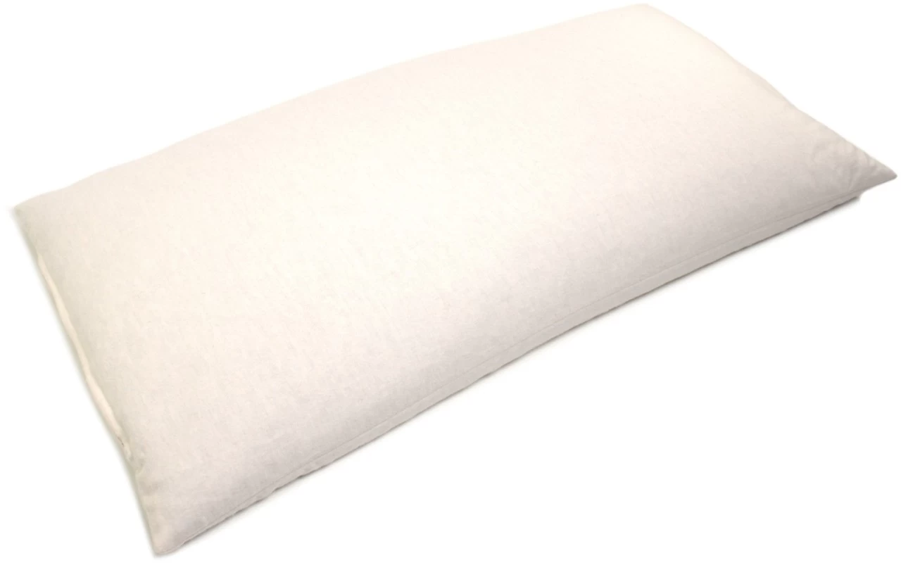 Bio-Bio Dinkelspelzkissen 40x80cm Bioflanell Mit Zusätzlichem Inlett – Bild 5