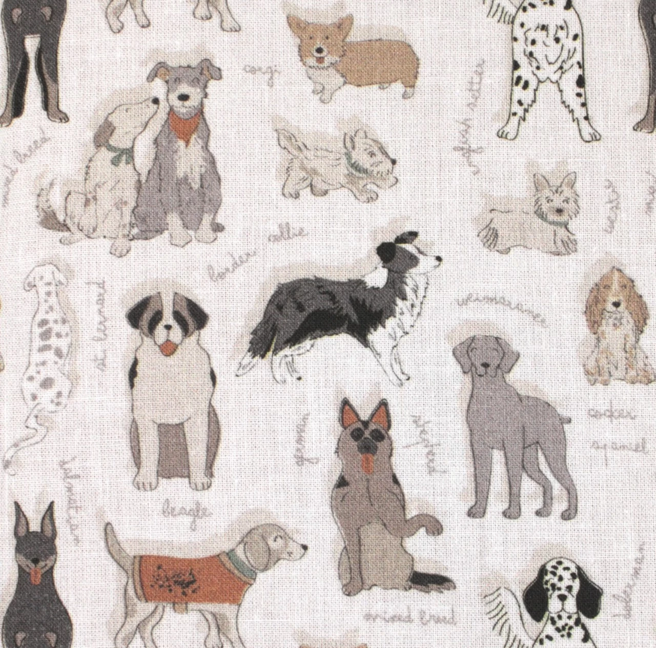 Bio-Lavendelkissen 30x20cm Bio-Inlett + Bio-Bezug Liebe Hunde – Bild 4