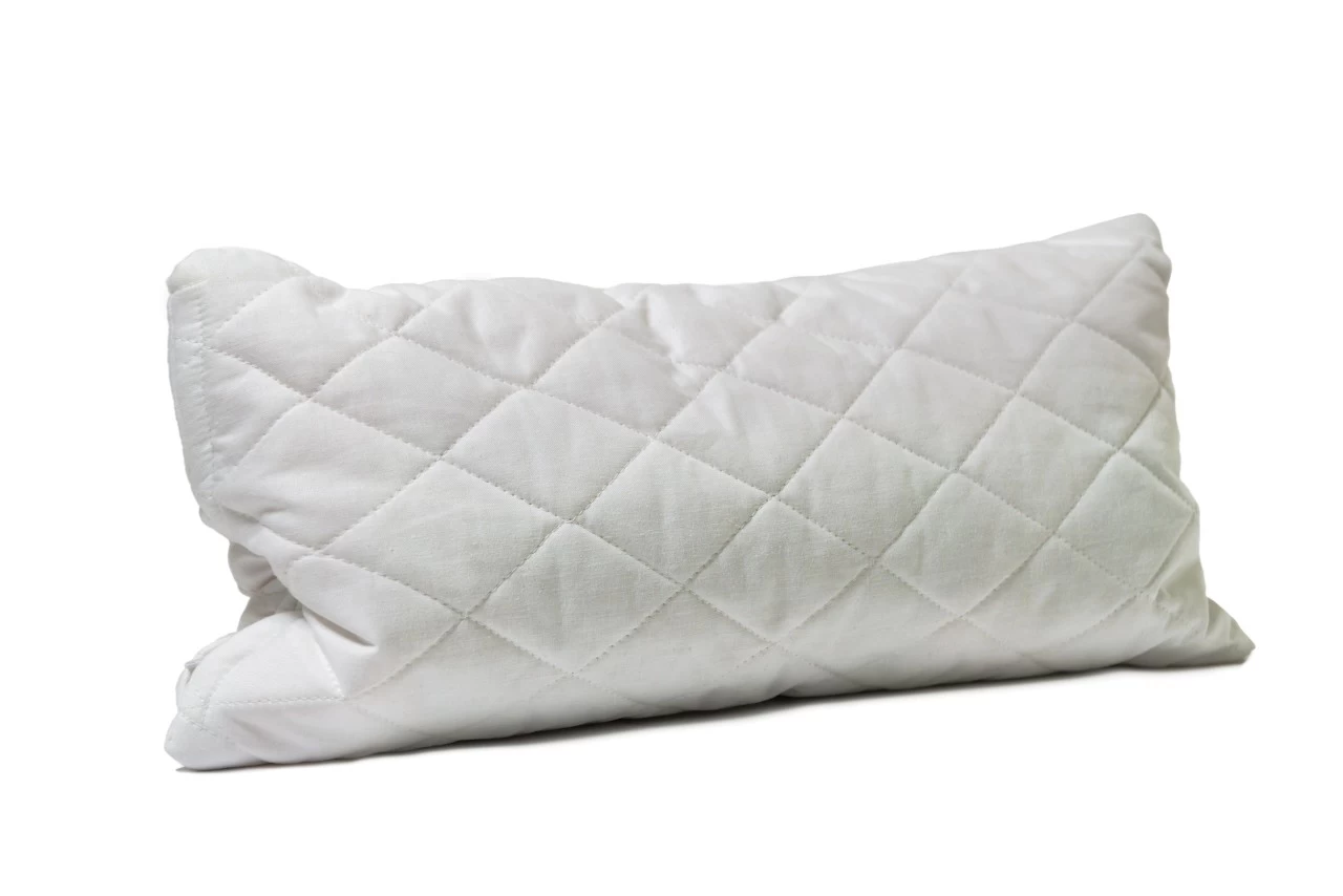 Bio-Buchweizenkissen 40x20cm Mit RV Steppware Weiß – Bild 4