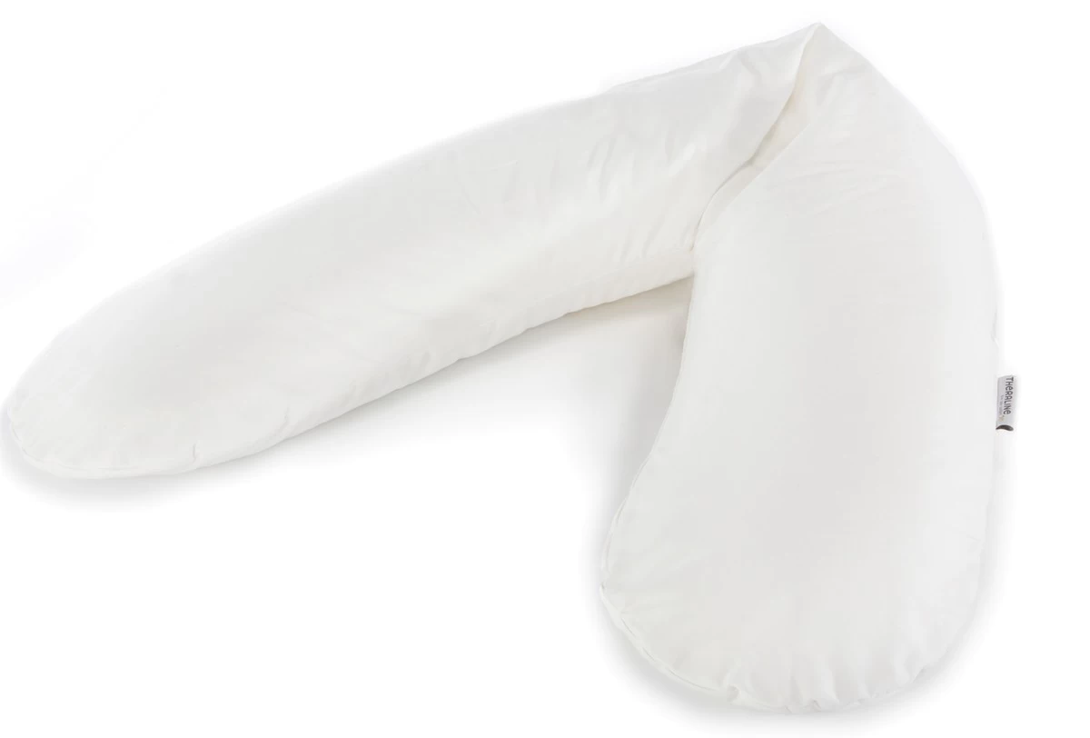 190x40cm - Das Original Theraline Stillkissen Mit Mikroperlen Bio-Baumwollstoff