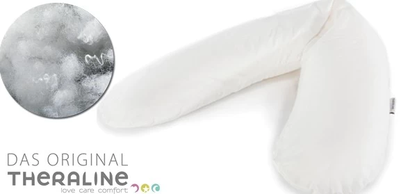 190x40cm - Das Original Theraline Stillkissen Mit Polyester Füllung