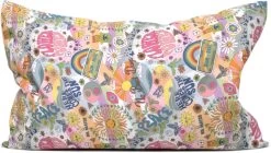 Heublumenkissen 30x20 Inlett + Bio-Bezug Flower Power