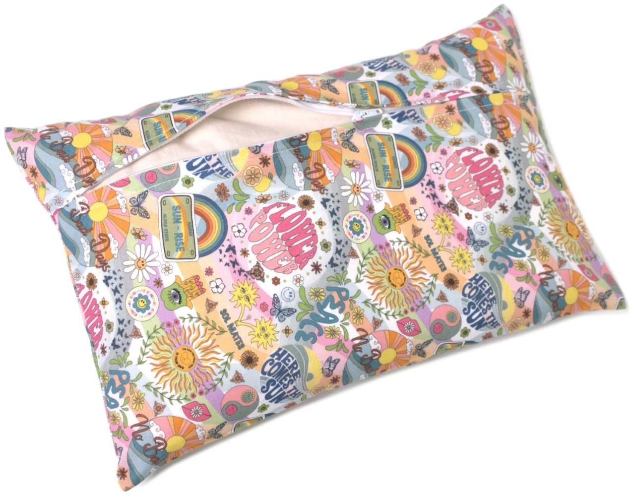 Salbeikissen 30x20 Inlett + Bio-Bezug Flower Power – Bild 7