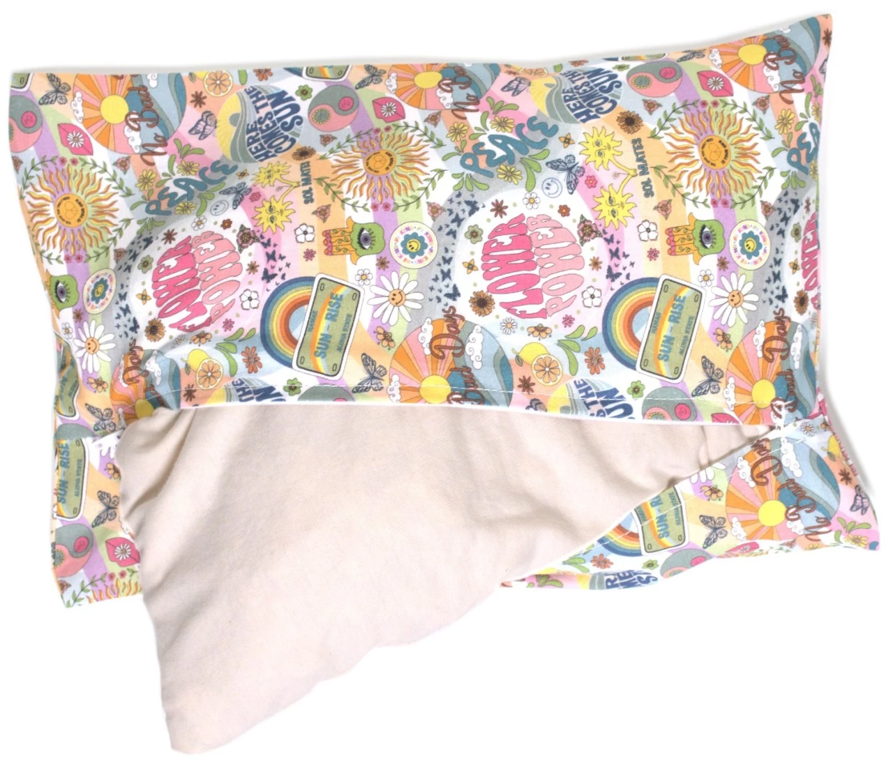 Salbeikissen 30x20 Inlett + Bio-Bezug Flower Power – Bild 6