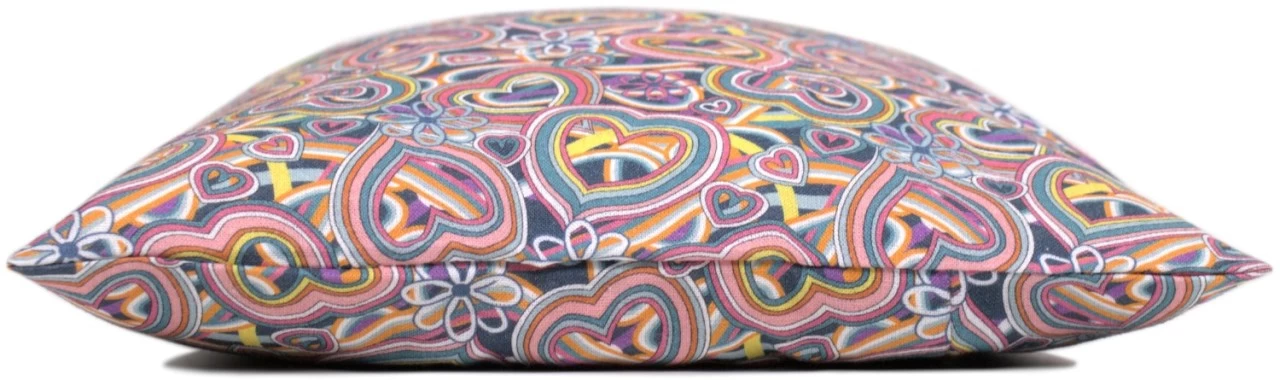 Heublumenkissen 30x20 Inlett + Bio-Bezug Psychedelic Heart – Bild 8