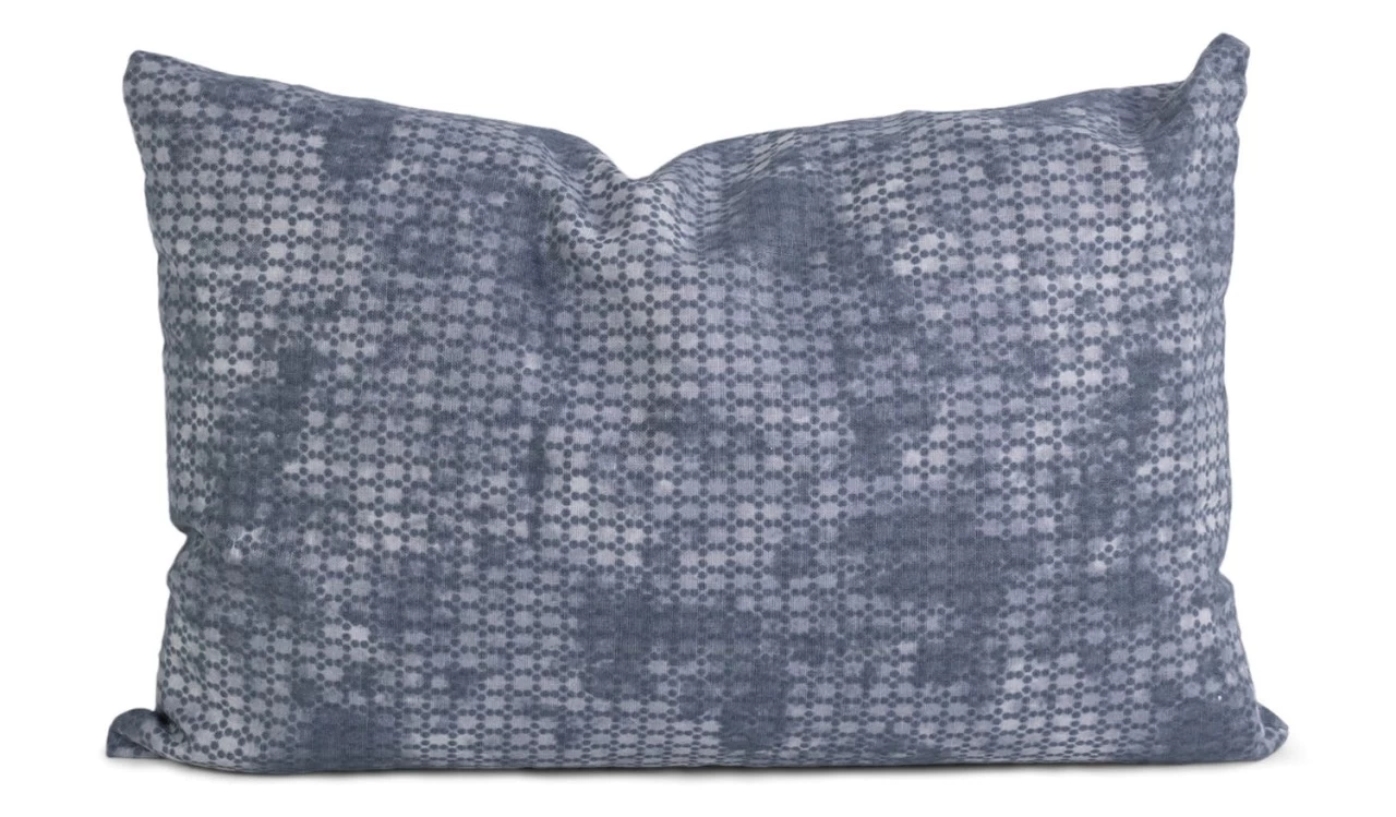 Thymiankissen 30x20 Inlett + Bezug Used-look Grau-blau – Bild 4