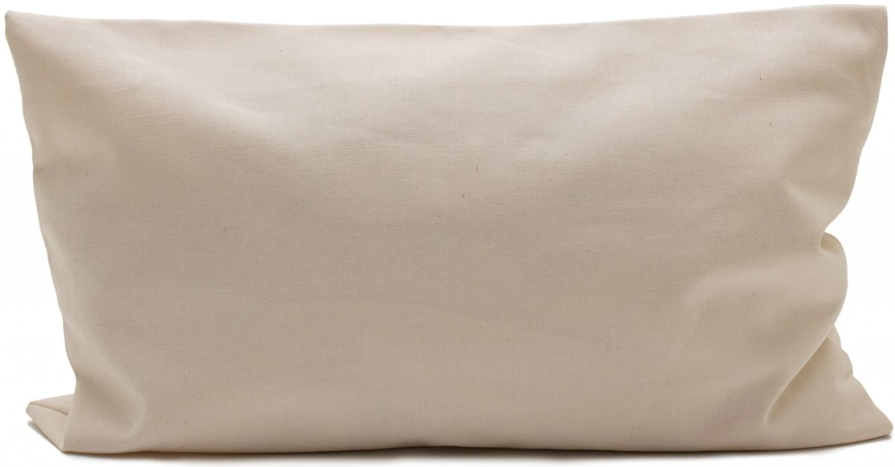 Bio-Eukalyptuskissen 30x20cm Bio-Inlett + Bio-Bezug Natur – Bild 7