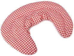 Nackenhörnchen Mit Stehkragen, Rot-weiß