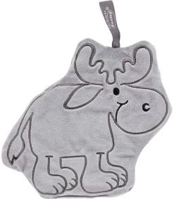 Fashy Kinder Kirschkernkissen Elch Enno - Hellgrau