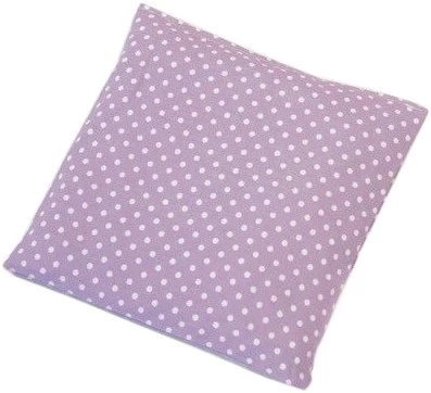 THERALINE Kirschkernkissen 23x26cm Punkte Flieder