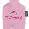 Fashy - Wärmflasche Flauschbezug 0.8l Rosa "little Mermaid"