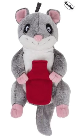 Fashy - Wärmflasche 0,8L Im Kuscheltier Siebenschläfer