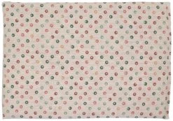 Körnerkissen 30x20cm, Bio-Stoff "Punkte"