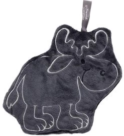 Fashy Kinder Kirschkernkissen Elch Enno - Anthrazit