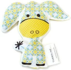 THERALINE Kirschkernkissen Tröstetier Esel Lakazia Gelb