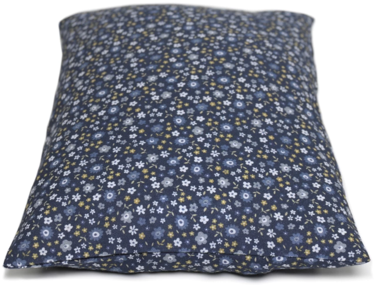 Zirbenholzkissen 30x20cm Bio-Inlett + Bio-Bezug Blümchen-blau – Bild 14