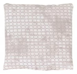 Körnerkissen 12x12cm, Shabby-chic Grau-beige