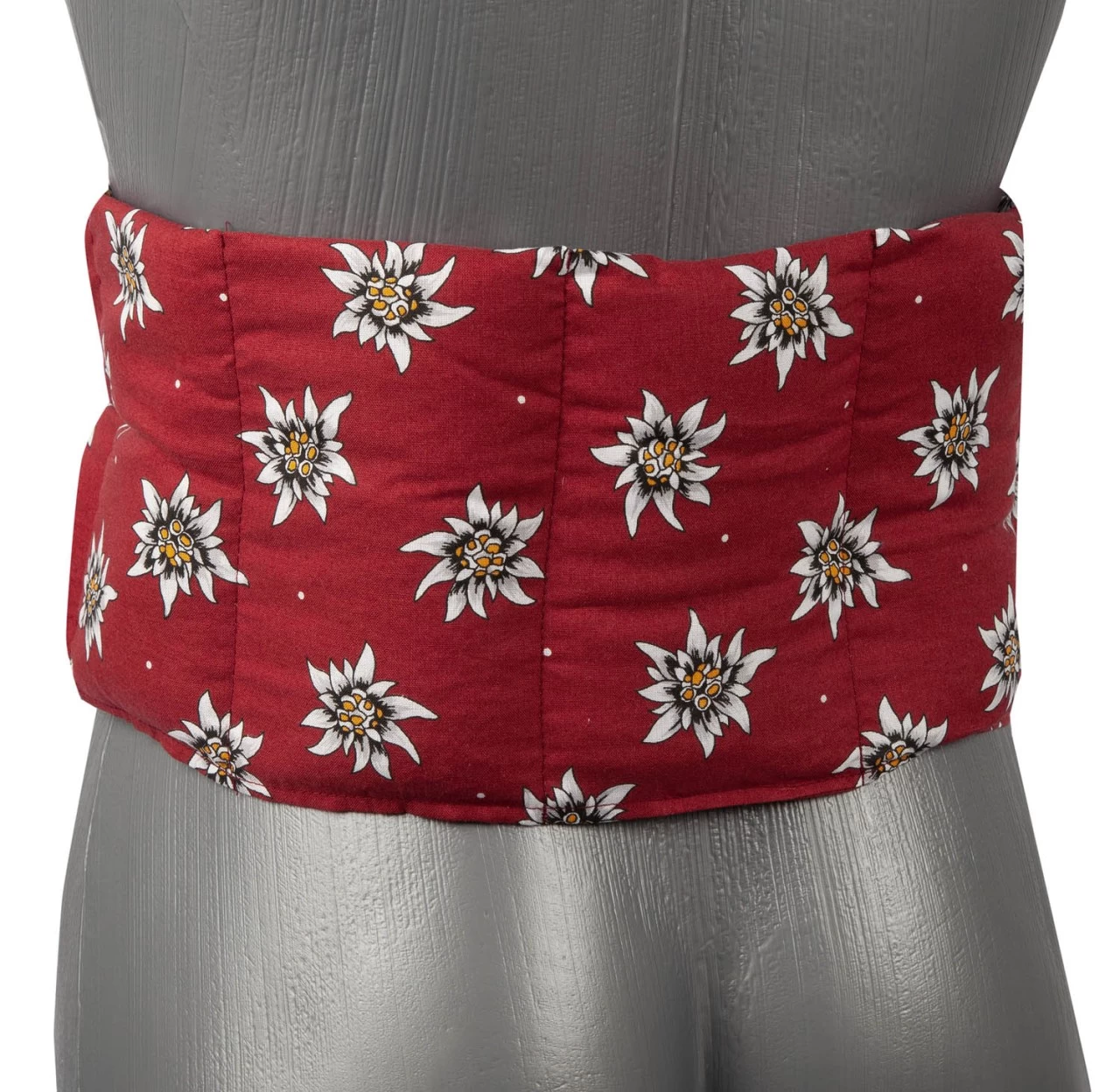 7-Kammer Wärmekissen, 65x15cm, Blume Edelweiß – Bild 10