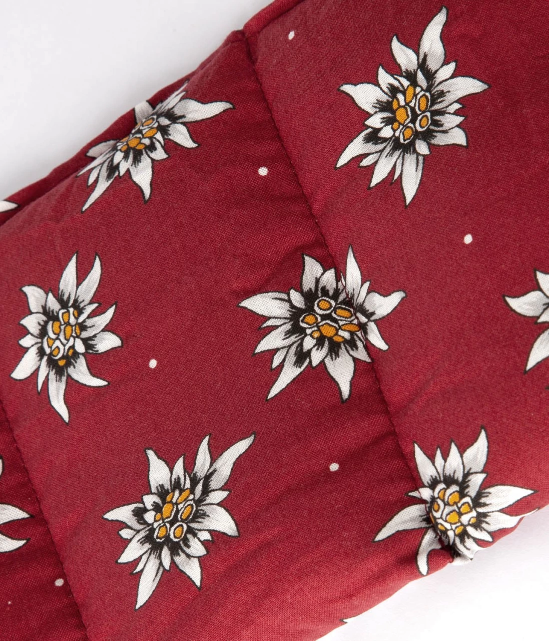 7-Kammer Wärmekissen, 65x15cm, Blume Edelweiß – Bild 8