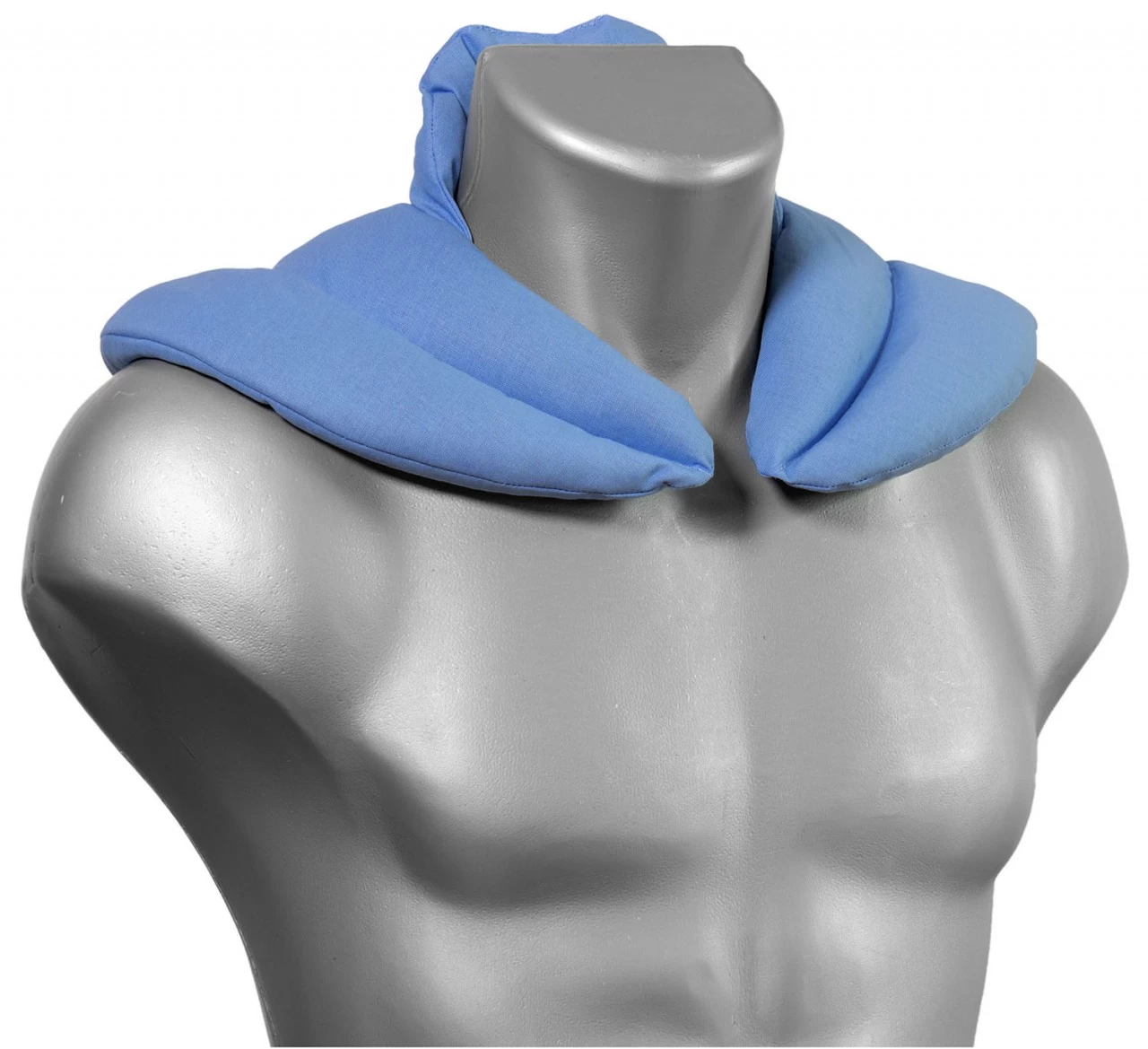 Nackenhörnchen Mit Stehkragen, Hellblau – Bild 4