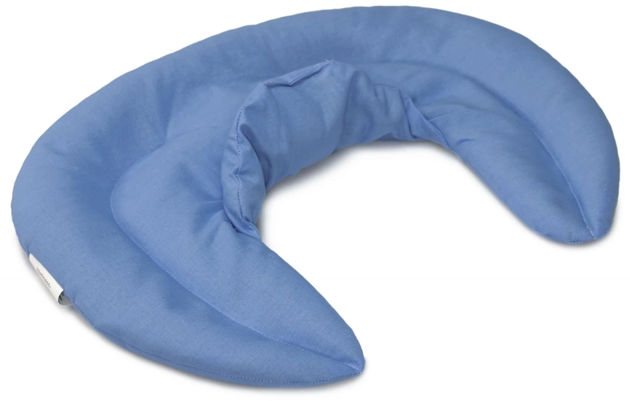 Nackenhörnchen Mit Stehkragen, Hellblau – Bild 14