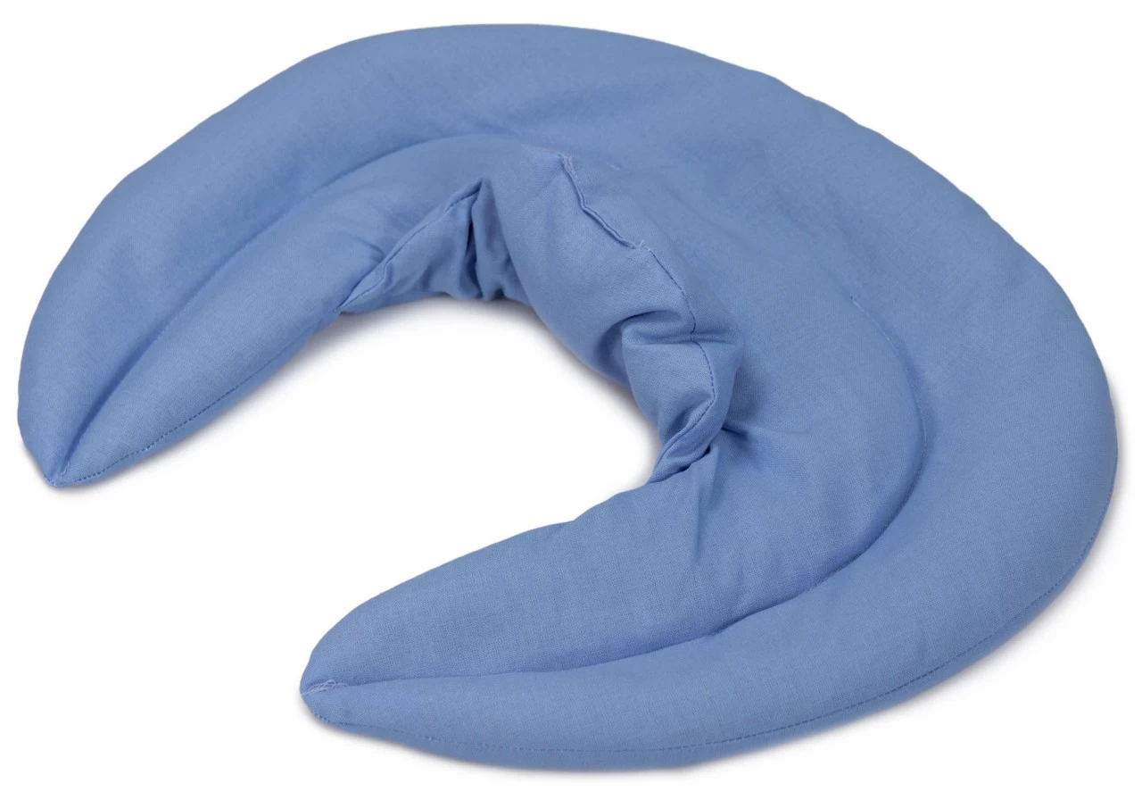 Nackenhörnchen Mit Stehkragen, Hellblau – Bild 13