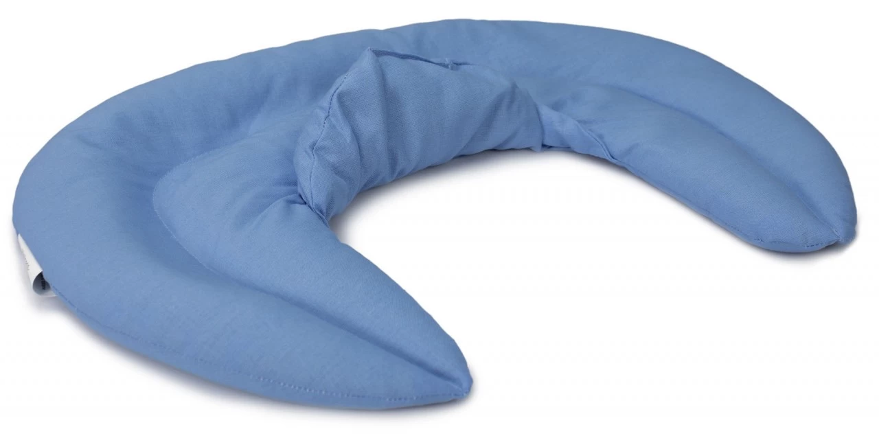 Nackenhörnchen Mit Stehkragen, Hellblau – Bild 12