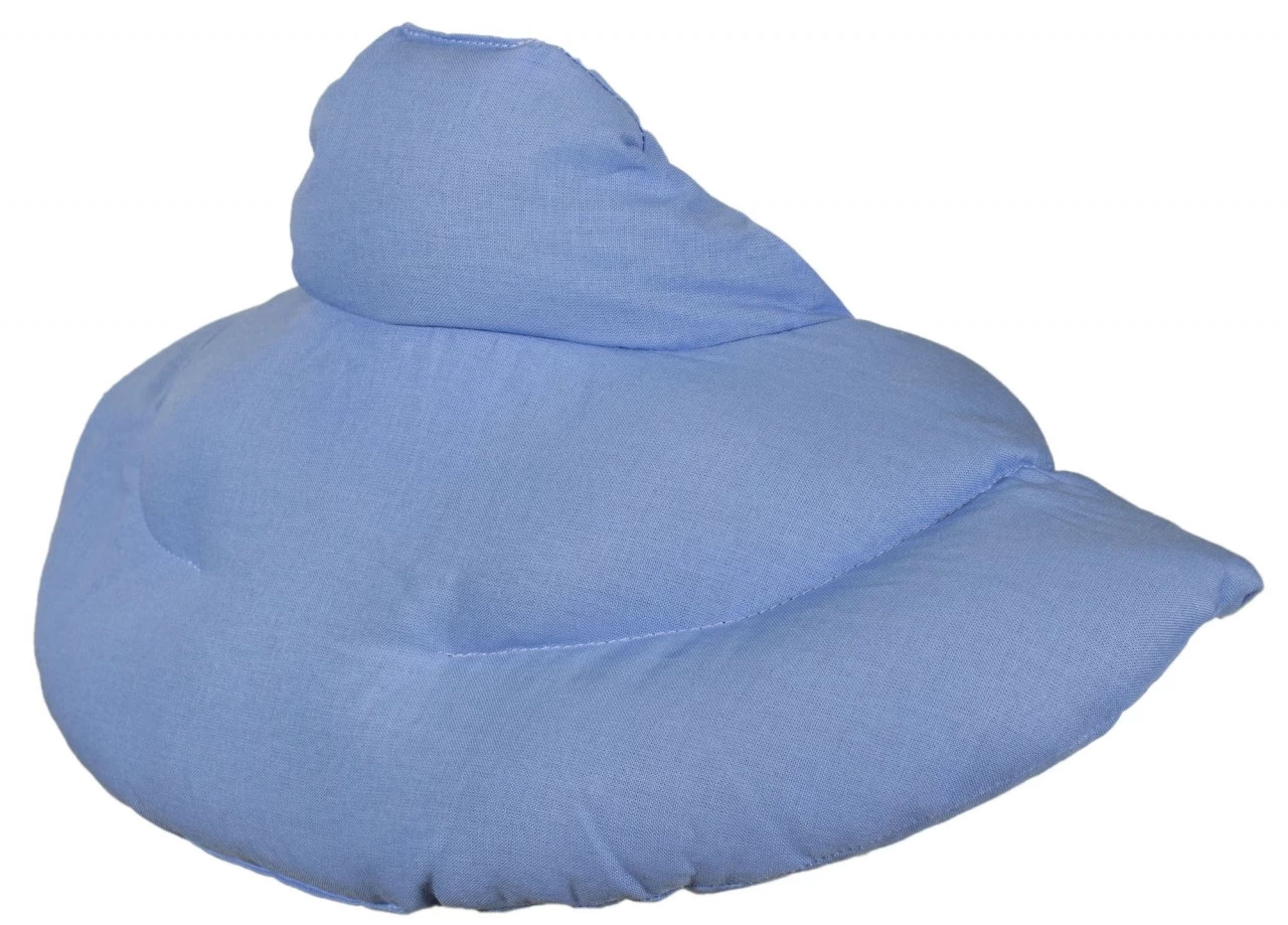 Nackenhörnchen Mit Stehkragen, Hellblau – Bild 9