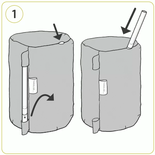 THERALINE Füllstoff EPS Standardperlen Ø 1,5-2,5 Mm 9,5 Liter – Bild 2