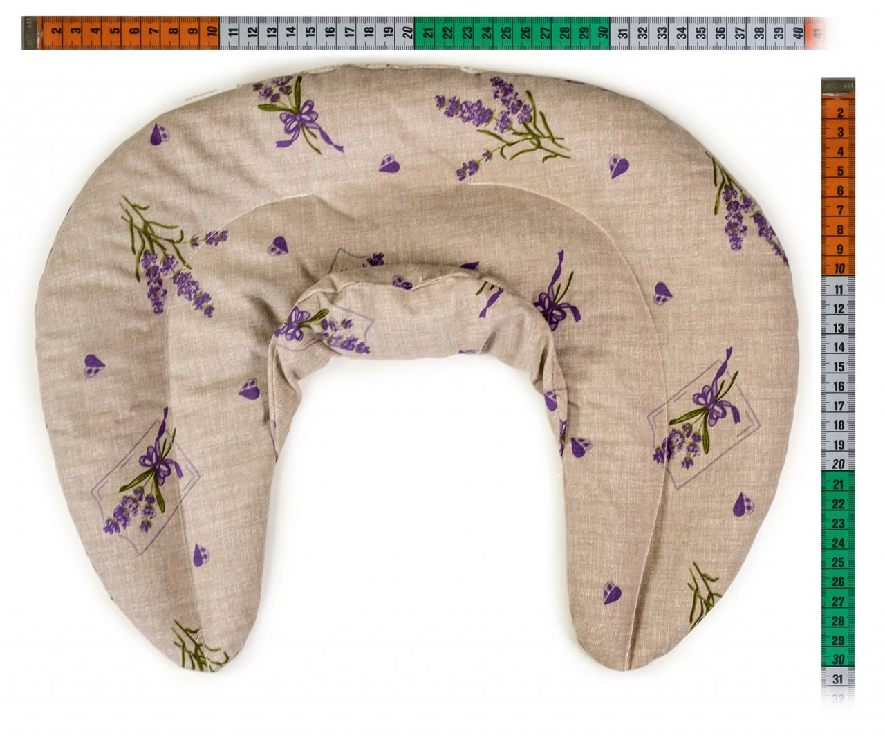 Nackenhörnchen Mit Stehkragen, "Landhausstil Romantik" – Bild 3