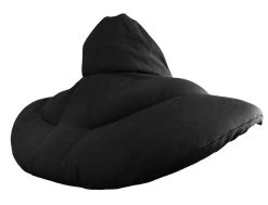 Nackenhörnchen Mit Stehkragen, Schwarz