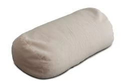 Bio-Bio Rolle L 40cm, Ø 20cm Flanell Mit Bio-Buchweizenschalen Für Knie Und Nacken