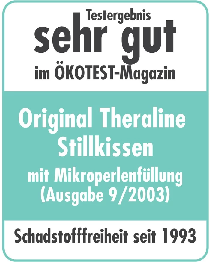 190x40cm Das Original Theraline Stillkissen Mit Mikroperlen – Bild 3