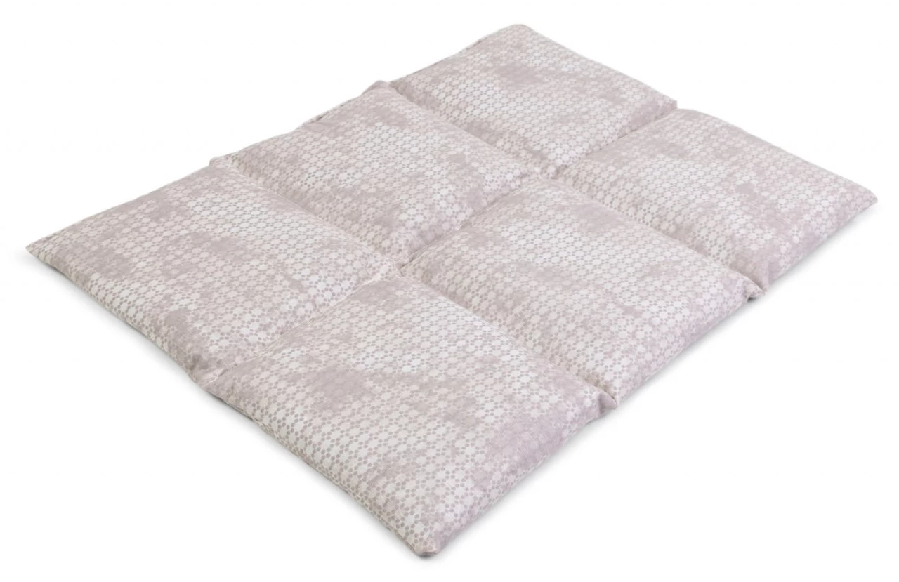 Körnerkissen 6-Kammer 40x30cm, Shabby-chic Grau-beige – Bild 8