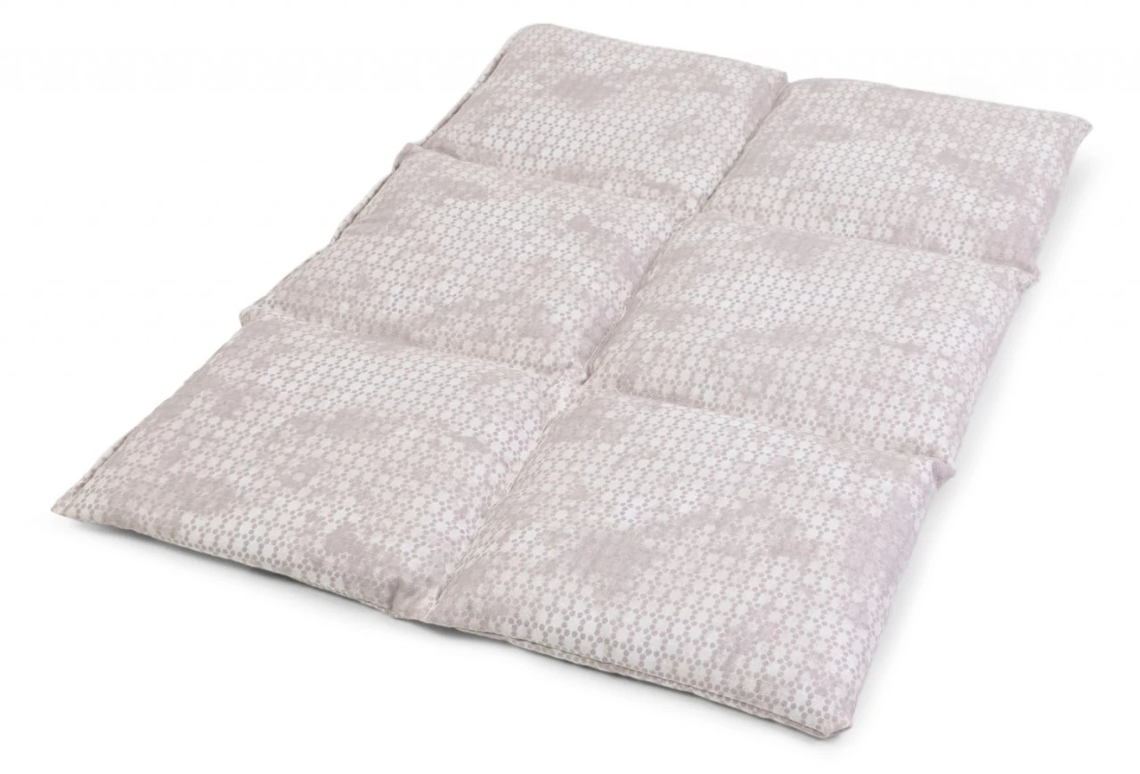 Körnerkissen 6-Kammer 40x30cm, Shabby-chic Grau-beige – Bild 7