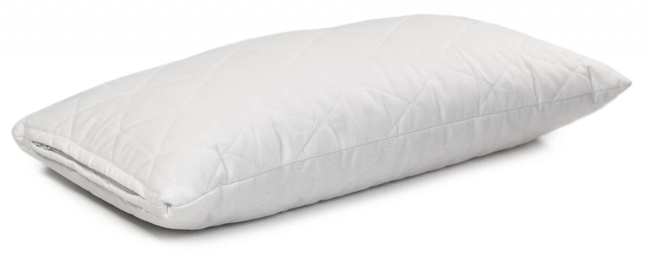 Bio Hirsekissen 20x40cm Steppware Weiß – Bild 5