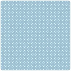 THERALINE Bezug Für Nackenkissen 100x21cm (17) Punkte Türkis