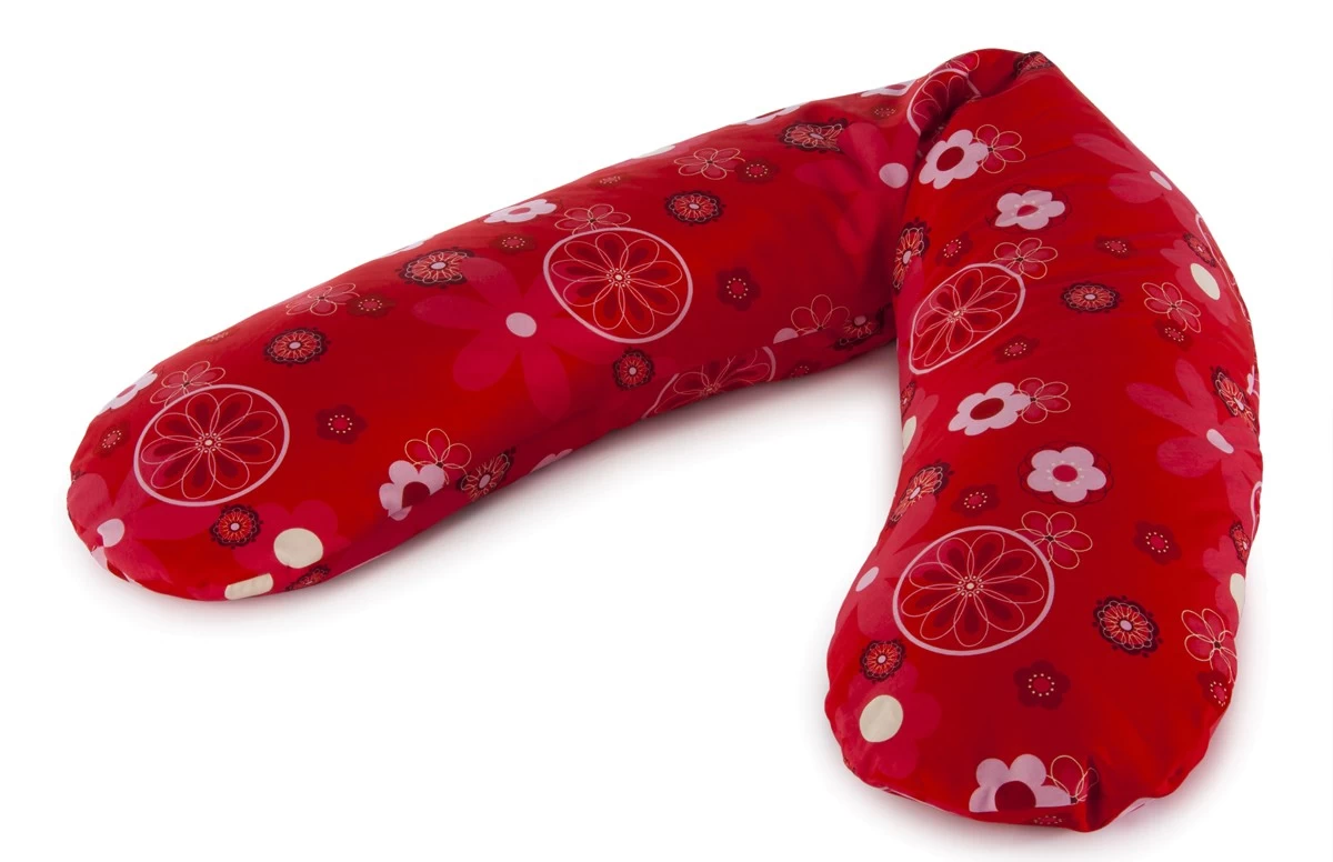 THERALINE -> Stillkissenflauschbezug 190x40 Retro Rot - 88 – Bild 2