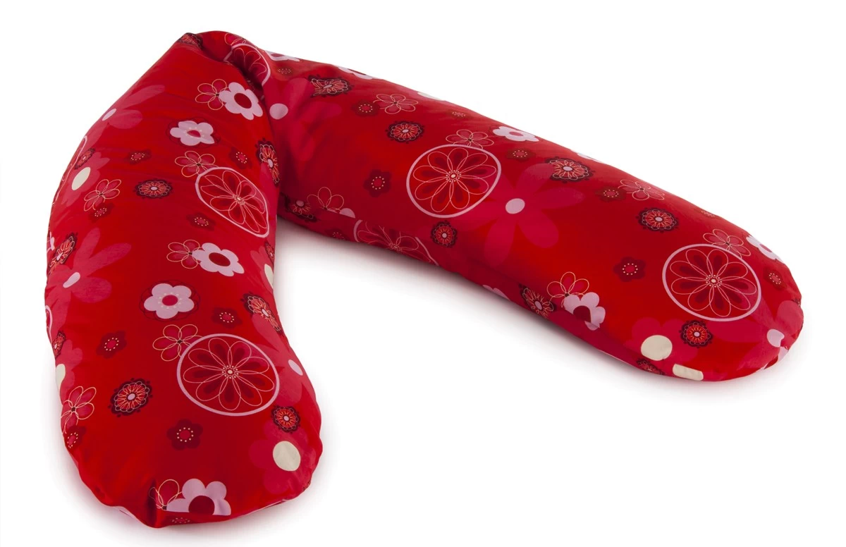 THERALINE -> Stillkissenflauschbezug 190x40 Retro Rot - 88 – Bild 3