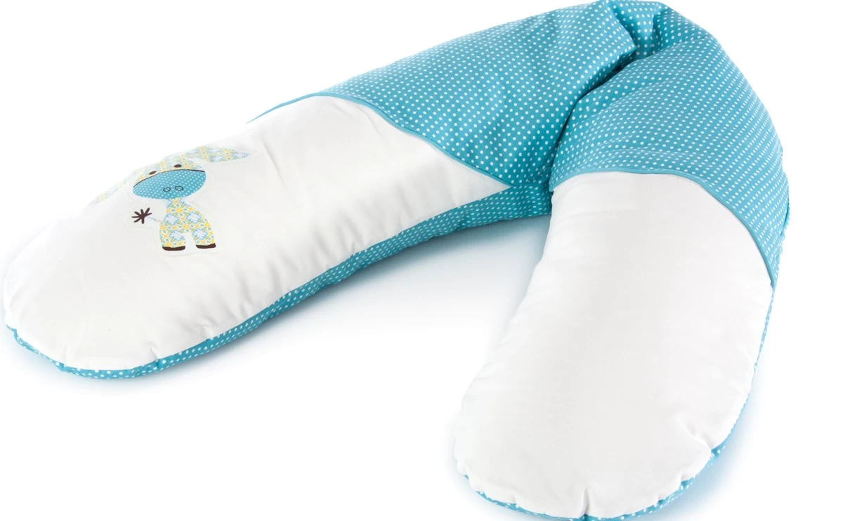 THERALINE Stillkissenbezug 190x40 -69- Esel Türkis – Bild 2