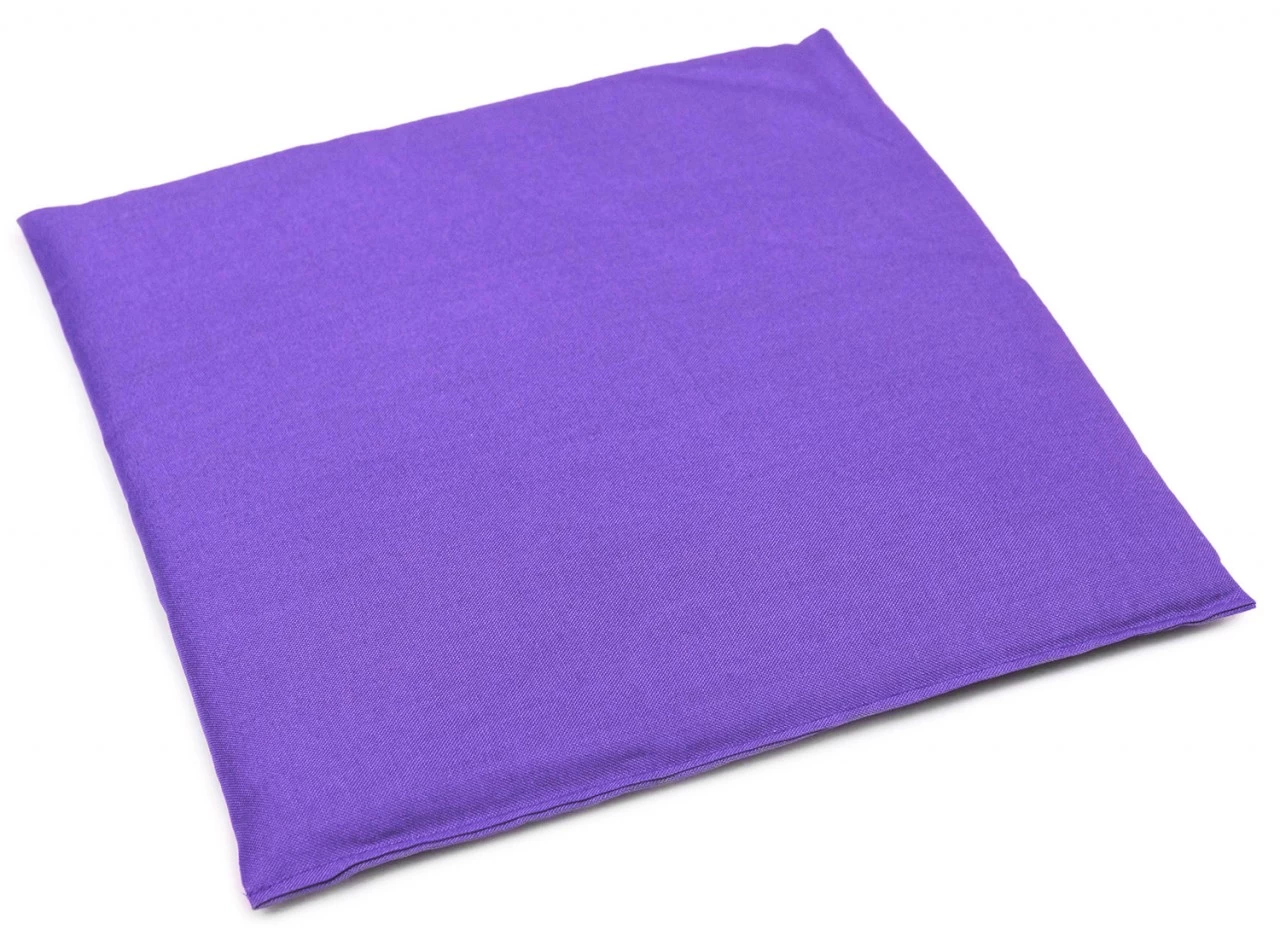 Körnerkissen 19x19cm, Flieder – Bild 6