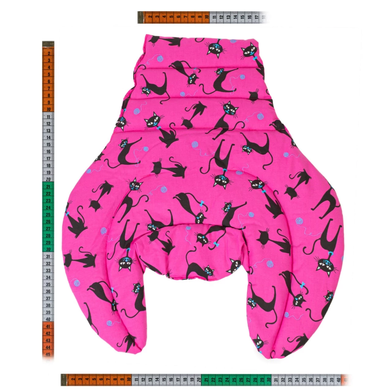 Nackenhörnchen HWS - Rücken - Schulter - Nacken, Katzen-pink – Bild 5