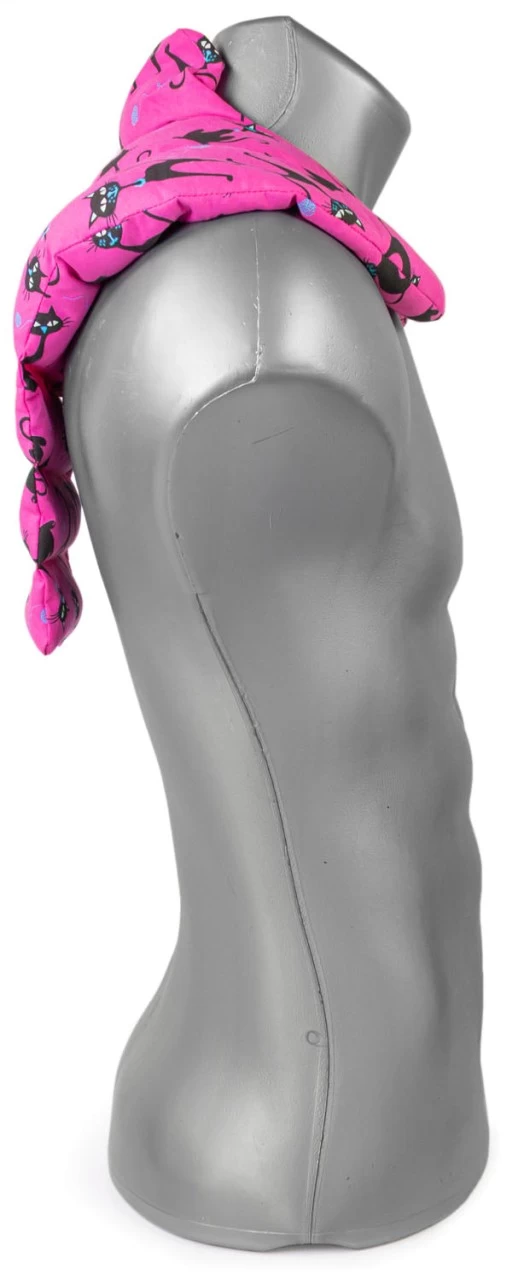 Nackenhörnchen HWS - Rücken - Schulter - Nacken, Katzen-pink – Bild 2