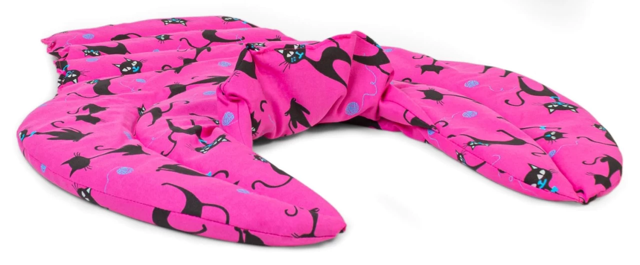 Nackenhörnchen HWS - Rücken - Schulter - Nacken, Katzen-pink – Bild 15